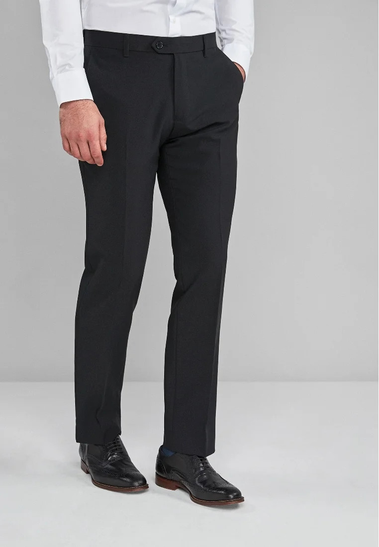 Next Trousers - Suit Trousers  Slim Fit Pantalon classique noir 38x33 undefined