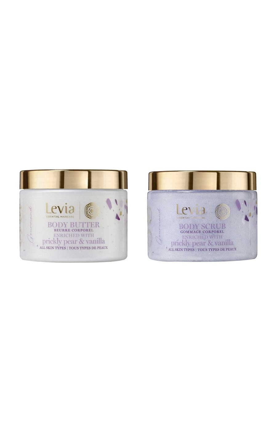 Lévia Gommage & beurre corporel - Gourmand - Corps - 2 x 350 ml   undefined undefined