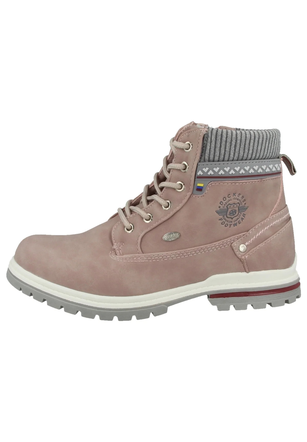 Dockers by Gerli  Bottines à lacets rose clair 35 undefined