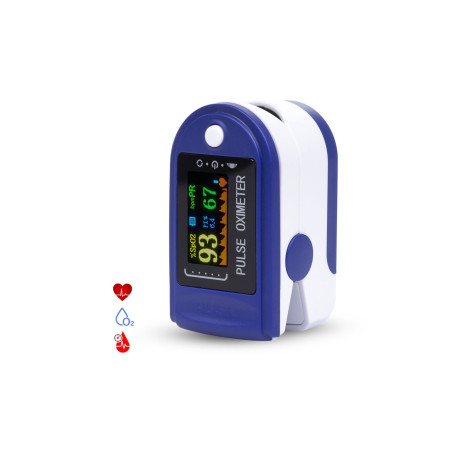 Dam Health Moniteur de fréquence cardiaque sans fil - Bleu   undefined undefined