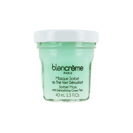 Blancreme Masque détoxifiant - Thé vert - Peaux mixtes à grasses - 40 ml   undefined undefined