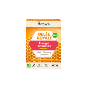 Vitavea Cure gelée royale bio - Energie & immunité - 10 jours   undefined undefined