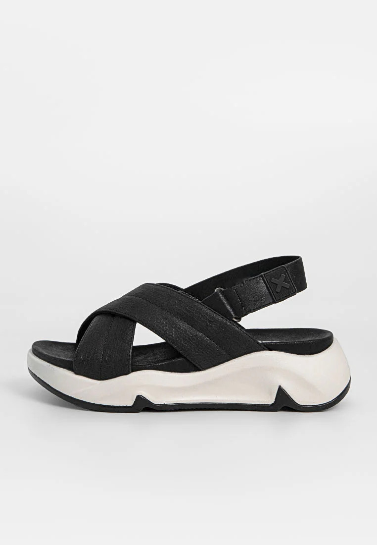 XTI  Sandales compensées noir 35 undefined