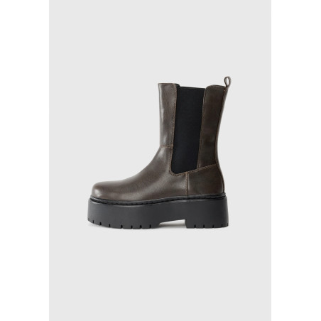 Even&Odd Wide Fit  Bottines à plateau marron 37 undefined