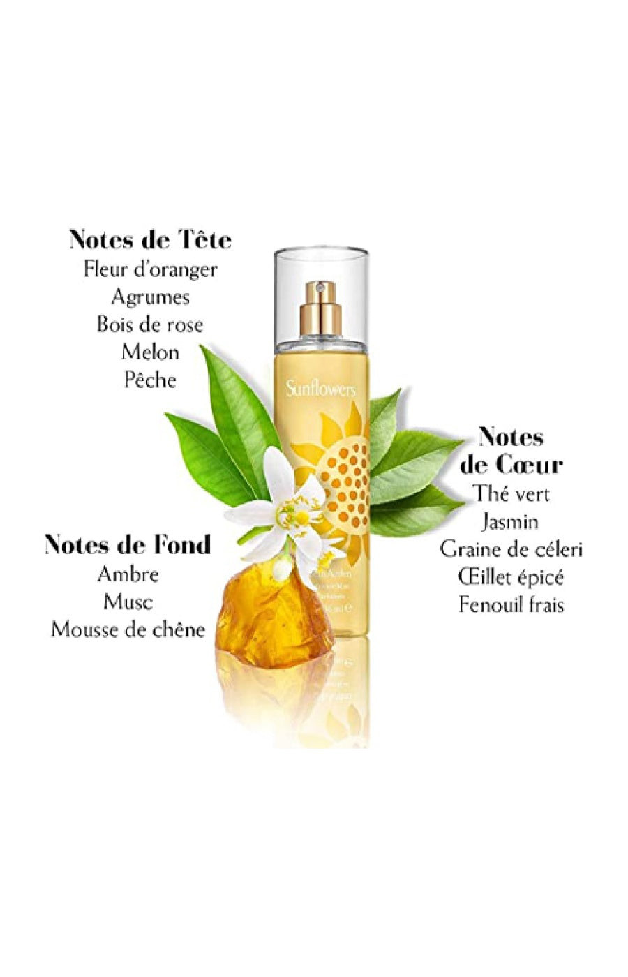 Elizabeth Arden Brume Parfumée Sunflowers - Floral épicé   undefined 236 ml