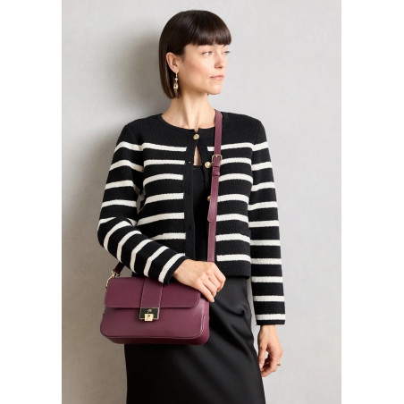 Anna Field  Sac bandoulière bordeaux onesize undefined