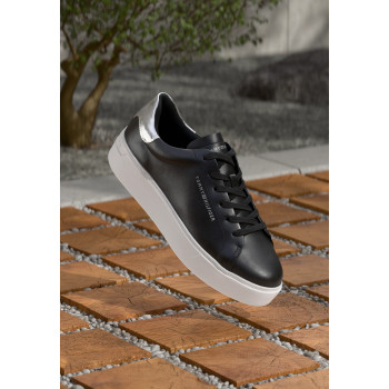 Tommy Hilfiger ESSENTIAL PLATFORM COURT Baskets basses noir 41 undefined