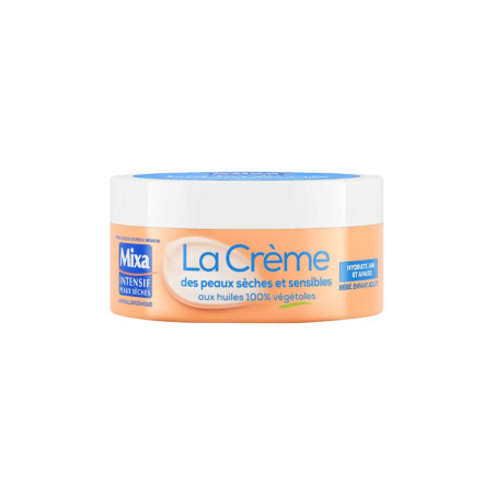 Mixa Crème anti-dessèchement - Peaux sèches & sensibles - Corps & visage - 150 ml   undefined undefined