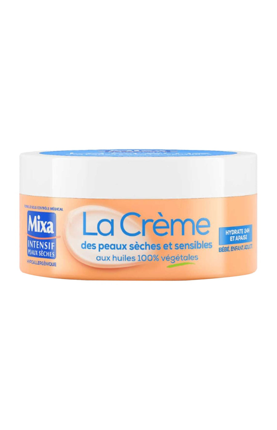 Mixa Crème anti-dessèchement - Peaux sèches & sensibles - Corps & visage - 150 ml   undefined undefined