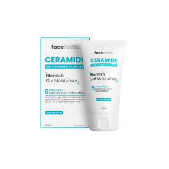 Face Facts Gel-crème anti-imperfections - Céramides & acide salicylique - Peaux grasses & à imperfections - 50 ml   undefined undefined