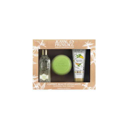 Jeanne En Provence Coffret Beauté pétillante - Eau de parfum, Crème mains & Savon solide   undefined undefined