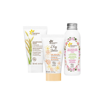 Fleurance Nature Routine nettoyante parfumée -  Visage, corps & cheveux - 3 x 50 ml   undefined undefined