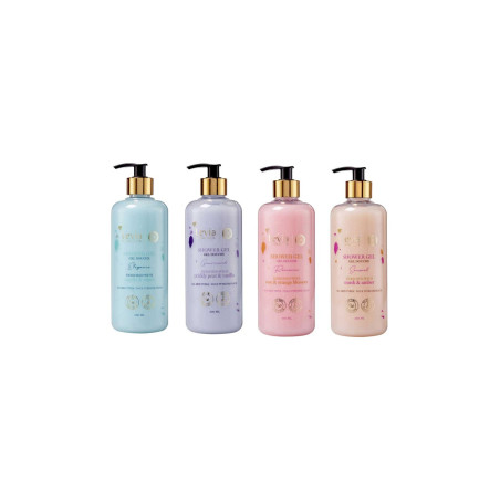 Lévia Routine de gels douches parfumés - Corps - 4 x 500 ml   undefined undefined