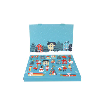 French Tendance Calendrier de l'Avent maquillage   undefined 24 produits