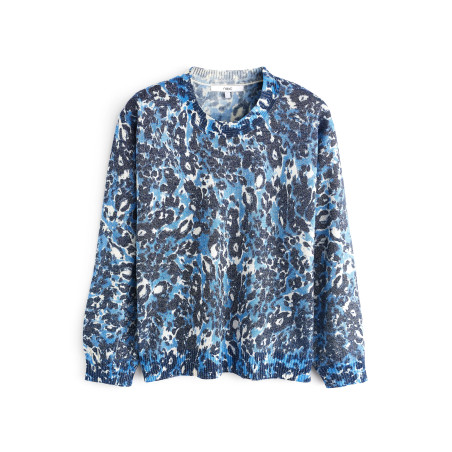 Next COSY CREW NECK Pullover bleu S undefined