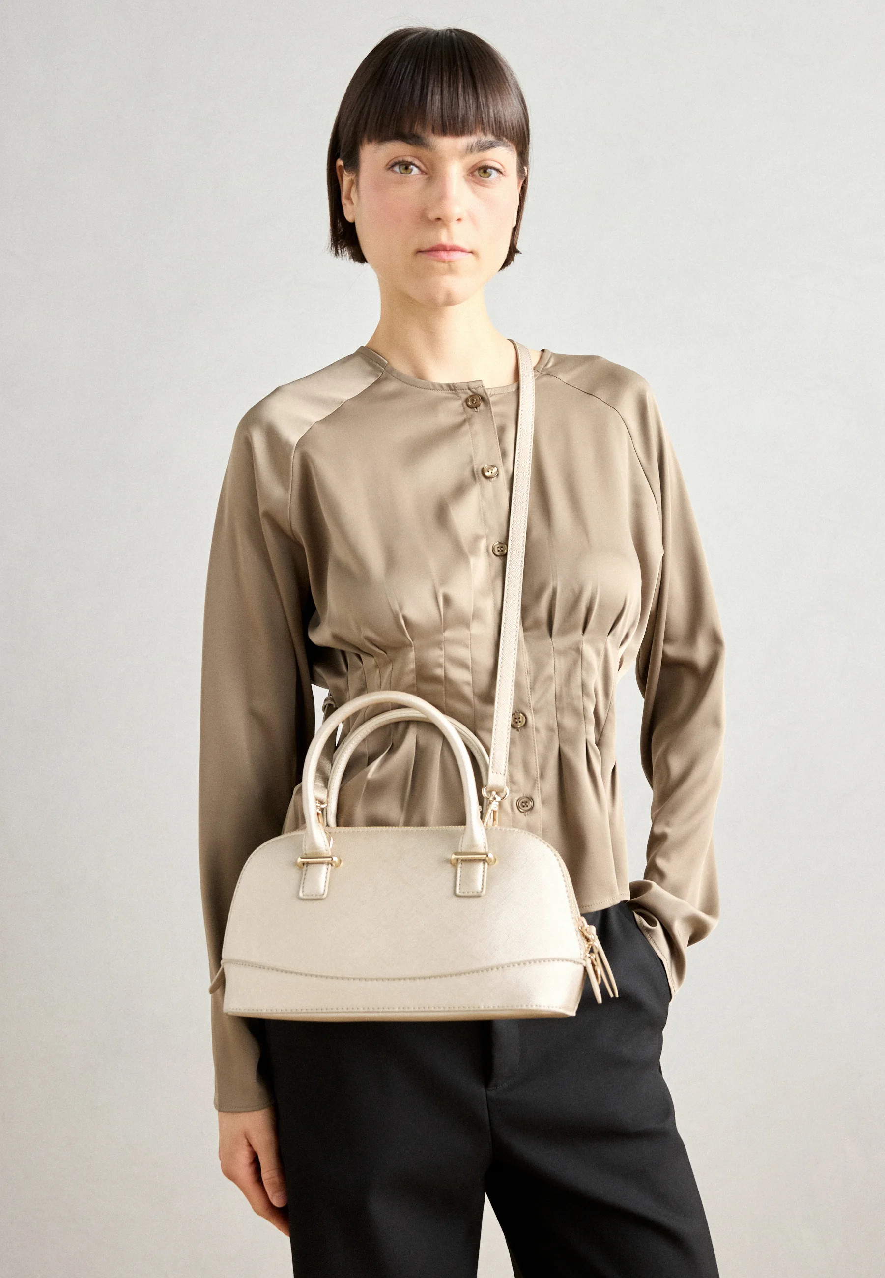 Anna Field  Sac à main doré onesize undefined