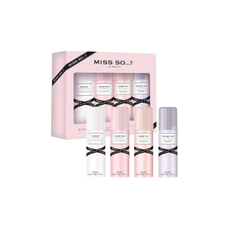 So... Coffret de brumes parfumées - Miss So - 4 produits   undefined undefined