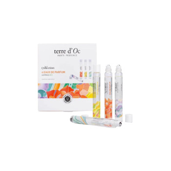 Terre D'Oc Coffret Eaux de parfums roll-on bio - 4 x 10 ml   undefined undefined
