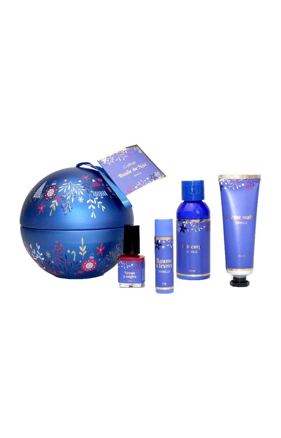 French Tendance Coffret boule de Noël - Forêt Enchantée - 4 produits   undefined undefined