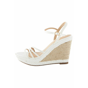 Next FOREVER COMFORT® PLAIT HIGH WEDGES Espadrilles blanc 35.5 undefined