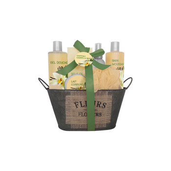French Tendance Coffret soins baignoire - Vanille -  6 produits   undefined undefined