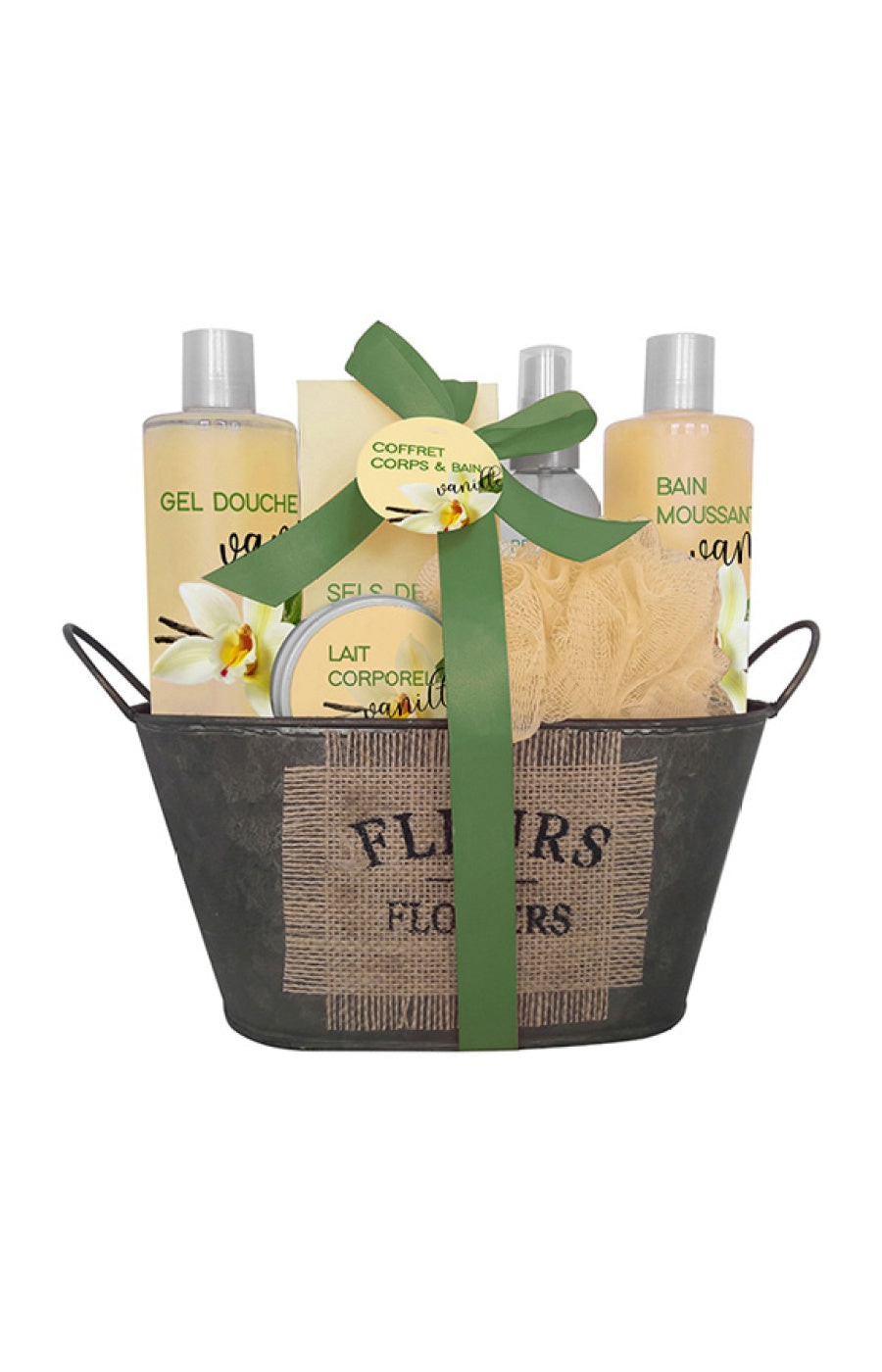 French Tendance Coffret soins baignoire - Vanille -  6 produits   undefined undefined