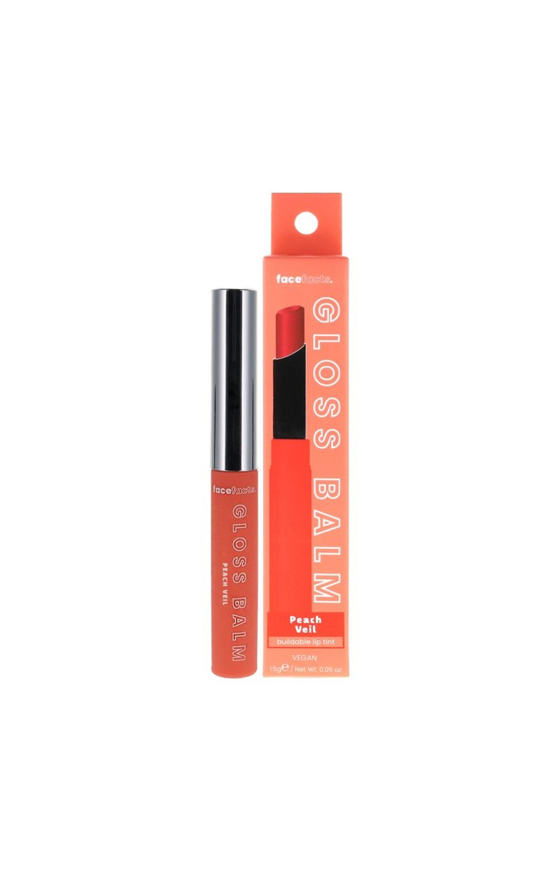 Face Facts Gloss hydratant - Vitamine E & huile de jojoba - Peach Veil   undefined undefined