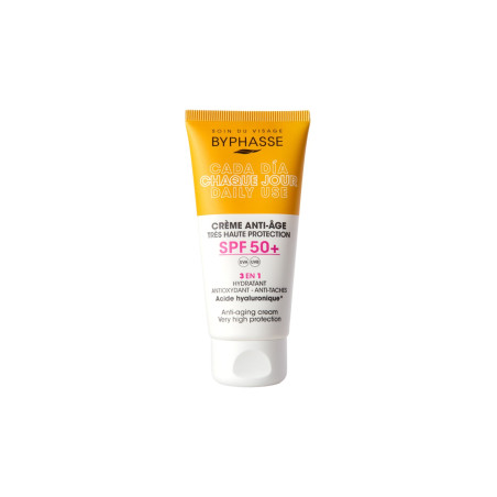 Byphasse Crème anti-âge SPF 50+ - Acide Hyaluronique - Visage   undefined undefined