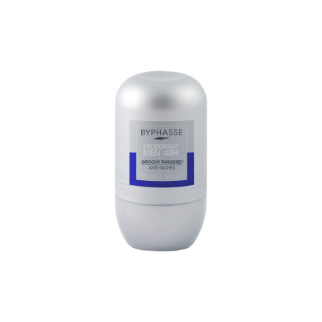 Byphasse Déodorant roll-on 48h - Groovy Paradise - Homme - 50 ml   undefined undefined