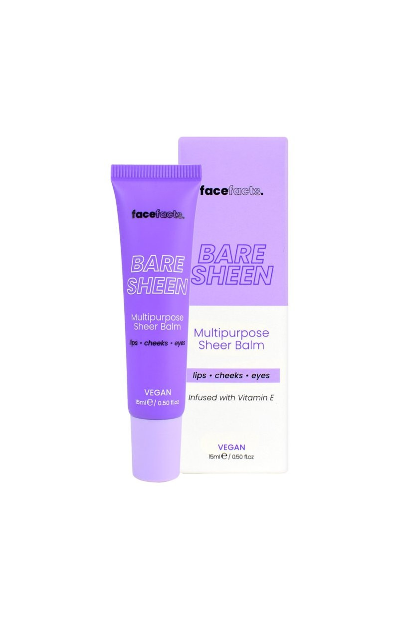 Face Facts Baume teinté 3-en-1 - Vitamine E & Jojoba - Bare Sheen - Visage - 15 ml   undefined undefined