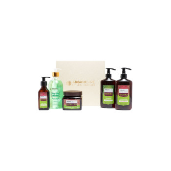 Arganicare Coffret hydratation ultime - Macadamia - Cheveux secs & abîmés - 5 produits   undefined undefined