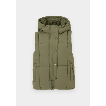 JDY JDYWONDER SHORT HOOD Veste sans manches vert XL undefined
