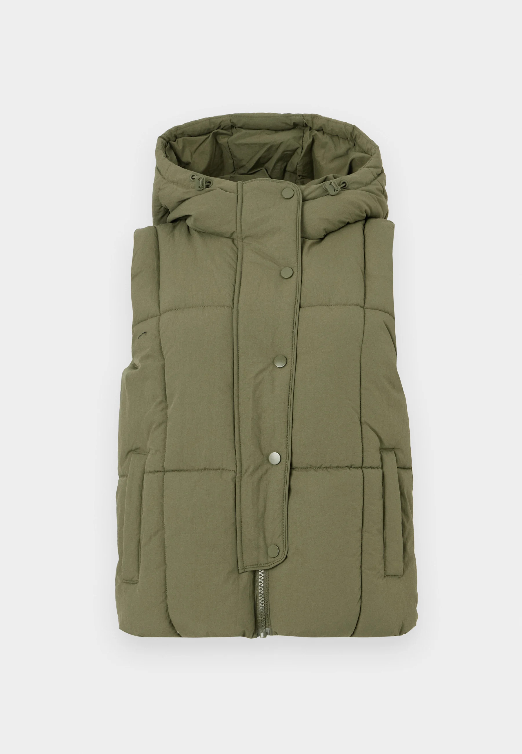 JDY JDYWONDER SHORT HOOD Veste sans manches vert XL undefined