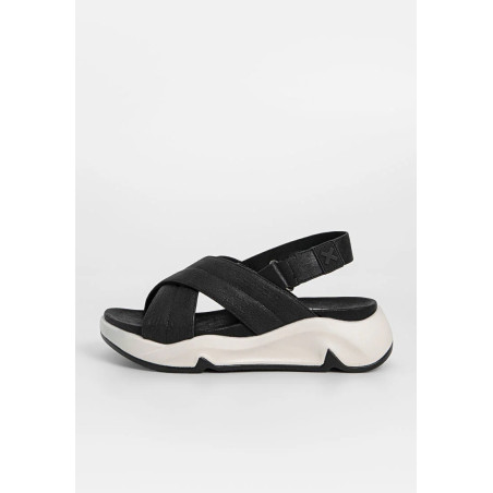 XTI  Sandales compensées noir 36 undefined