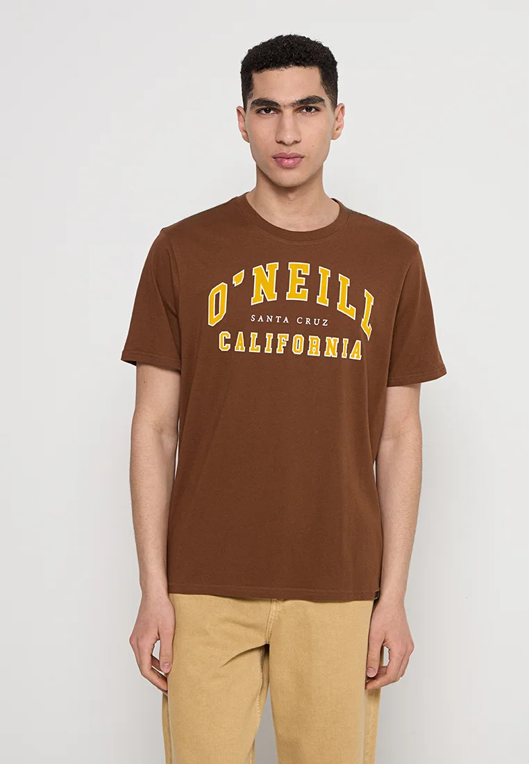 O'Neill SURF STATE REGULAR FIT T-shirt imprimé marron M undefined