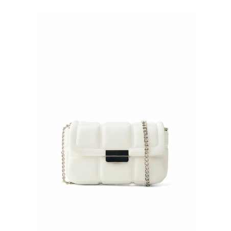 Bershka QUILTED Sac bandoulière blanc onesize undefined