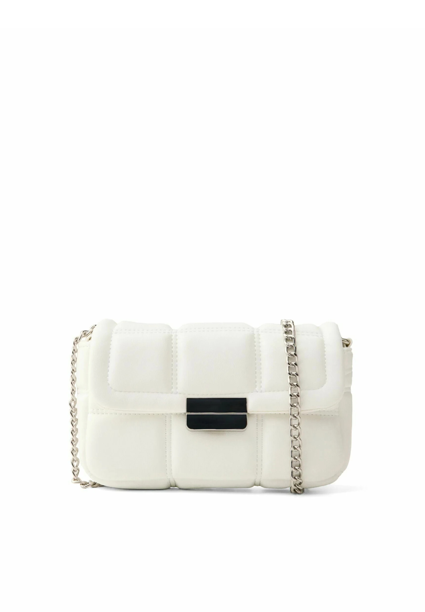 Bershka QUILTED Sac bandoulière blanc onesize undefined