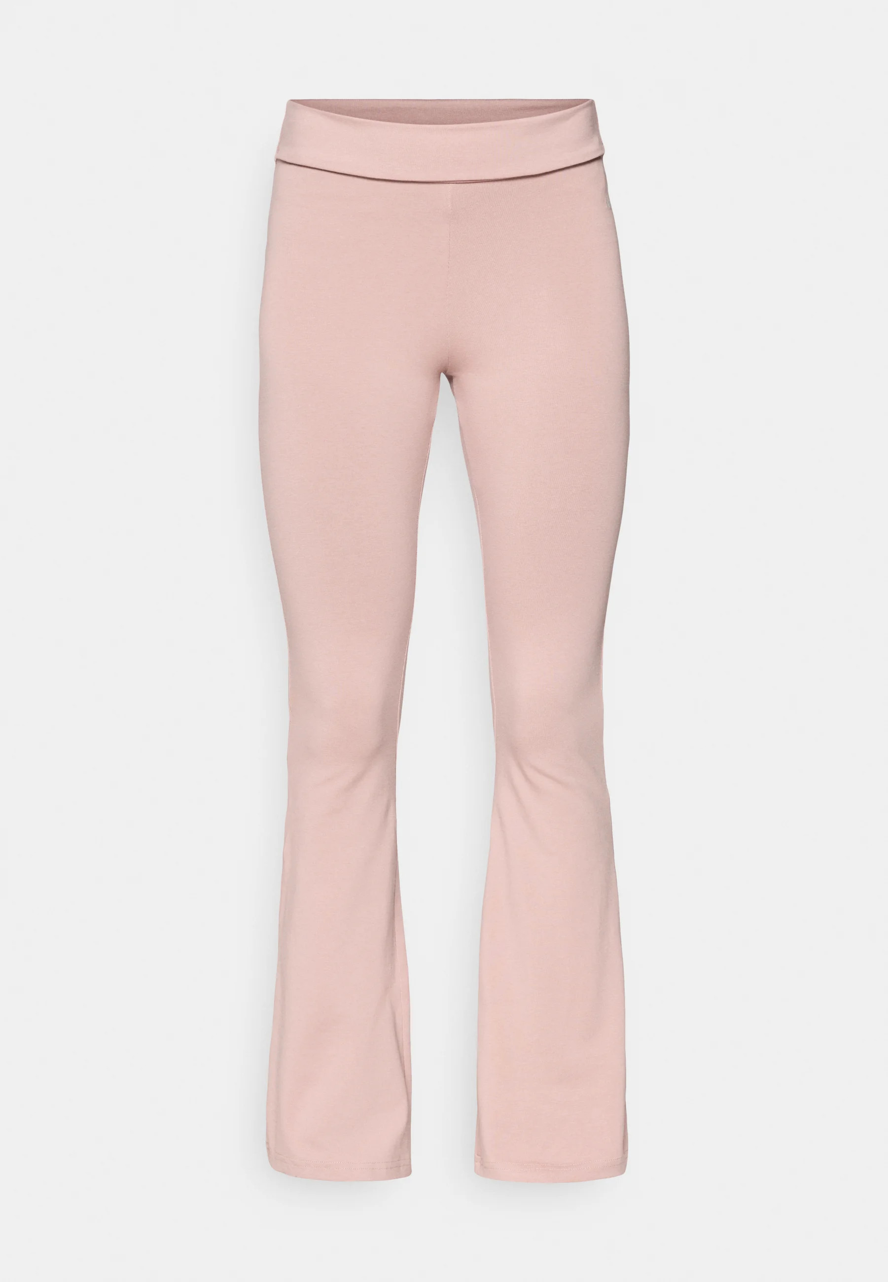 Even&Odd active FLARED LOW RISE LEGGINGS WITH FOLD OVER WAISTBAND Leggings rose XL undefined
