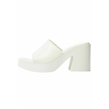 Bershka  Mules à talons écru 36 undefined