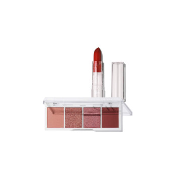 elf Cosmetics Duo palette & rouge à lèvres - Berry Bad & Cherry   undefined undefined