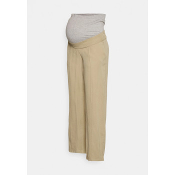 ONLY MATERNITY OLMSUKI ARIS LIFE WIDE PANT Pantalon classique havane M undefined
