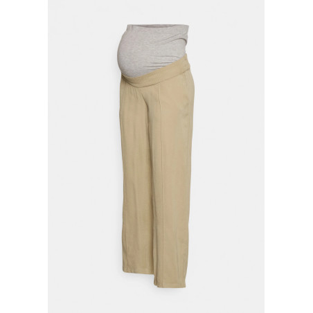 ONLY MATERNITY OLMSUKI ARIS LIFE WIDE PANT Pantalon classique havane M undefined