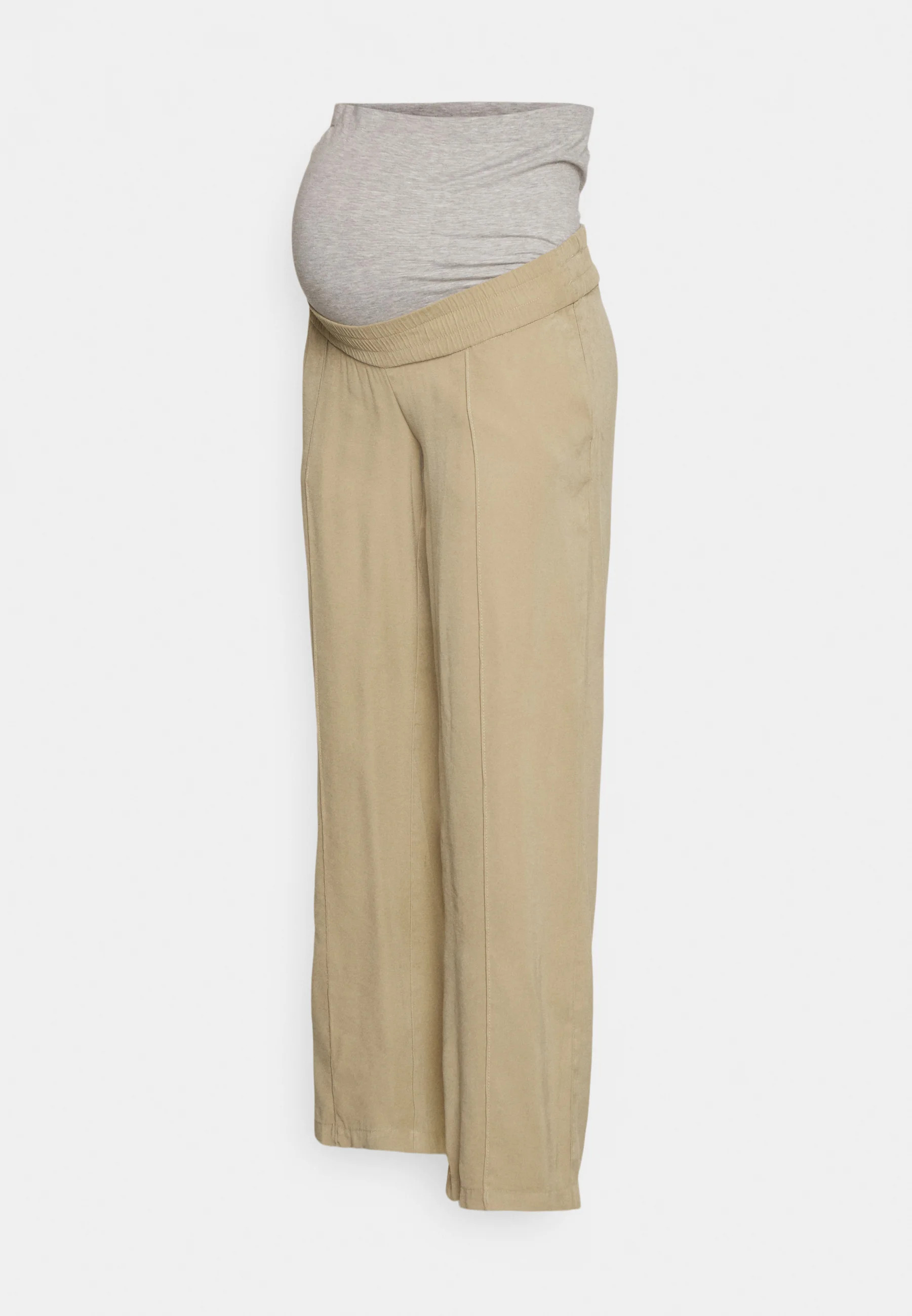ONLY MATERNITY OLMSUKI ARIS LIFE WIDE PANT Pantalon classique havane M undefined