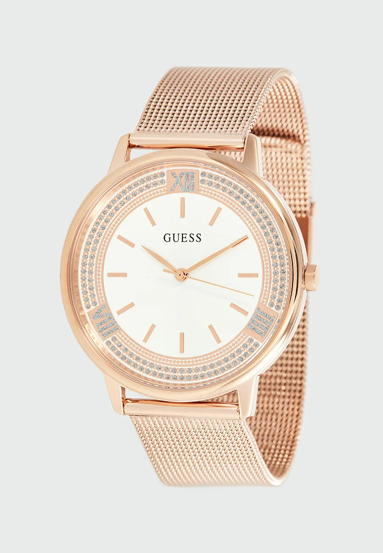 Guess HOLLYWOOD Montre rose doré onesize undefined