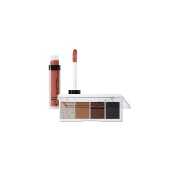 elf Cosmetics Duo gloss & palette yeux - Mocha Twist & Truffles   undefined undefined