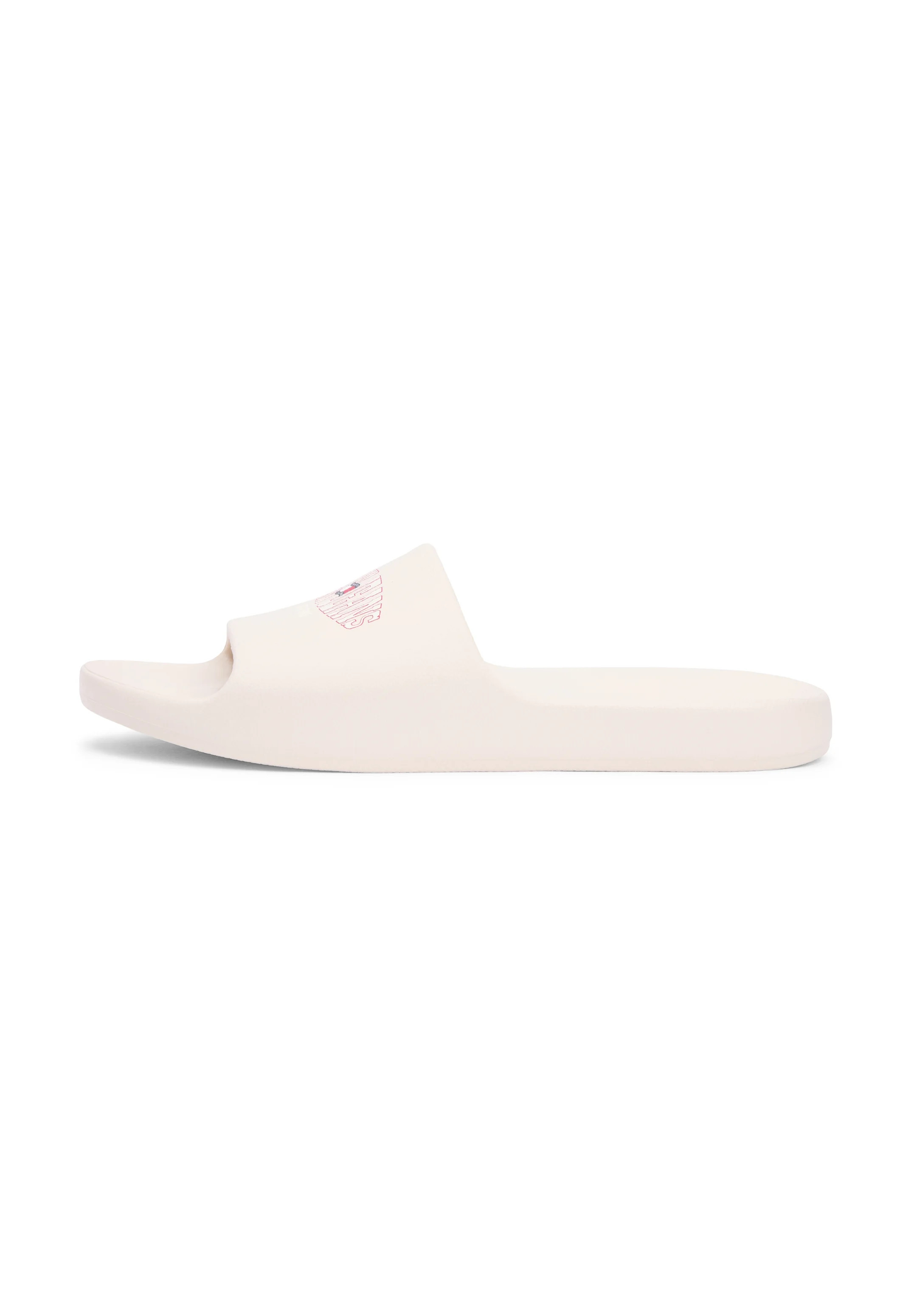 Tommy Jeans WAVY FLAG LOGO SLIDES Mules beige 42 undefined