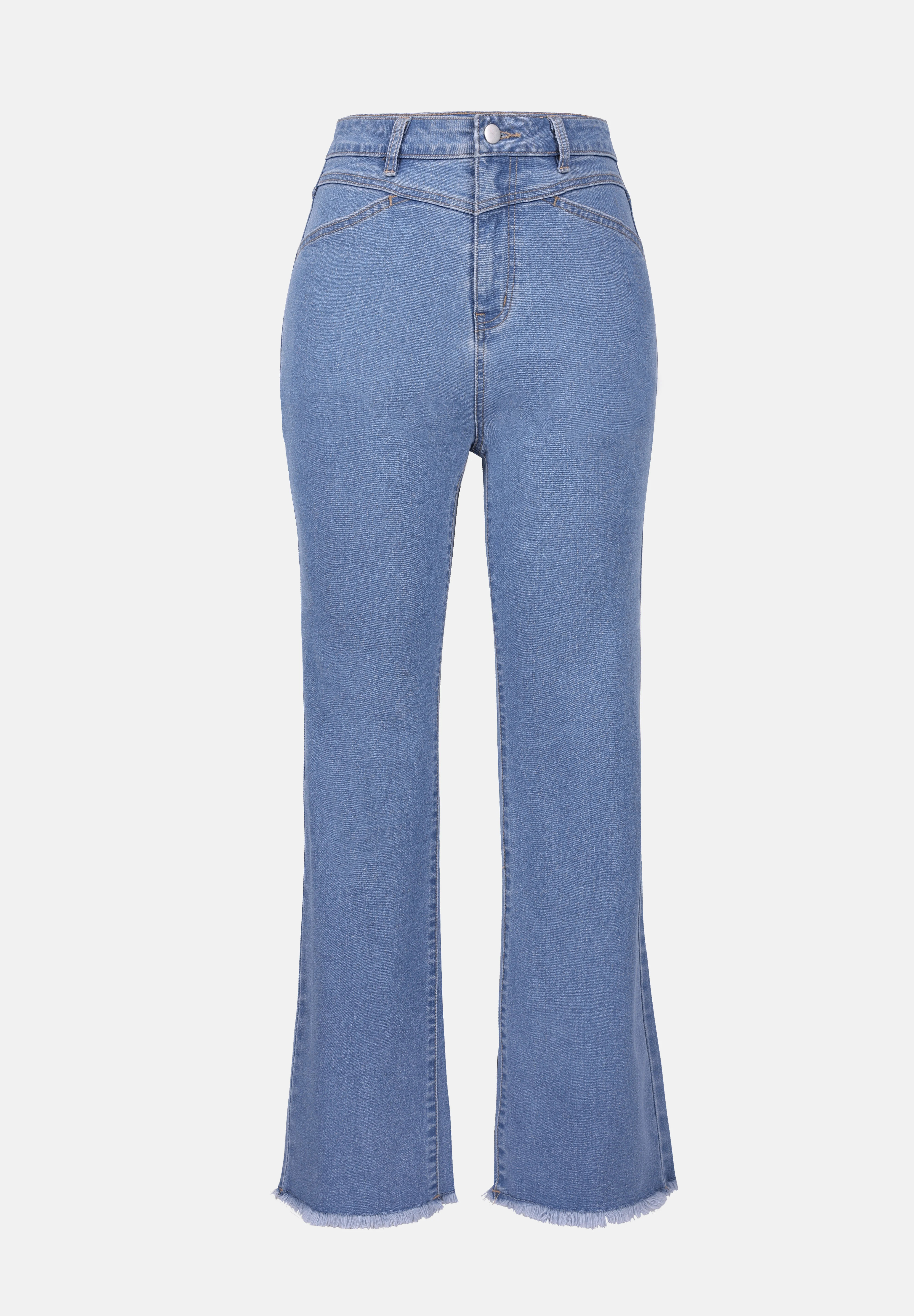 Even&Odd Tall  Jean bootcut denim bleu gris 38 undefined