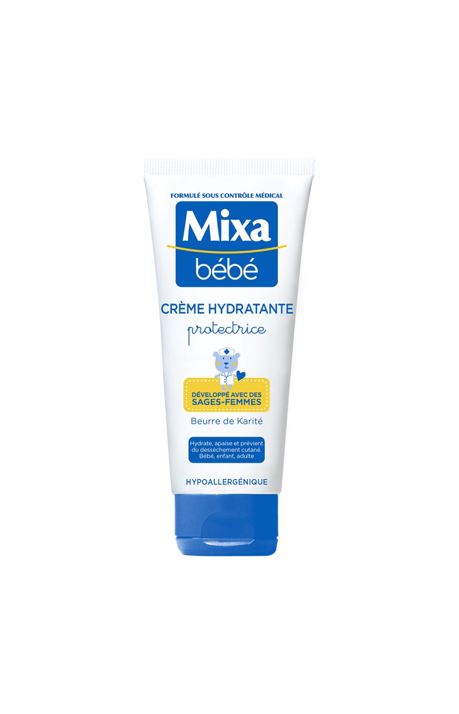 Mixa Crème hydratante protectrice - Corps - Bébé - 100 ml   undefined undefined