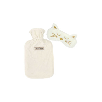 Cosmetic Club Bouillote & masque en satin - Coloris aléatoire   undefined undefined