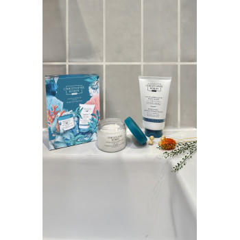 Christophe Robin Coffret duo détox - Scrub lavant & gelée démêlante - 2 produits   undefined undefined